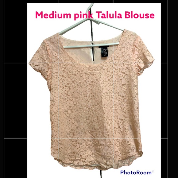 Talula Light pink blouse - Picture 1 of 5